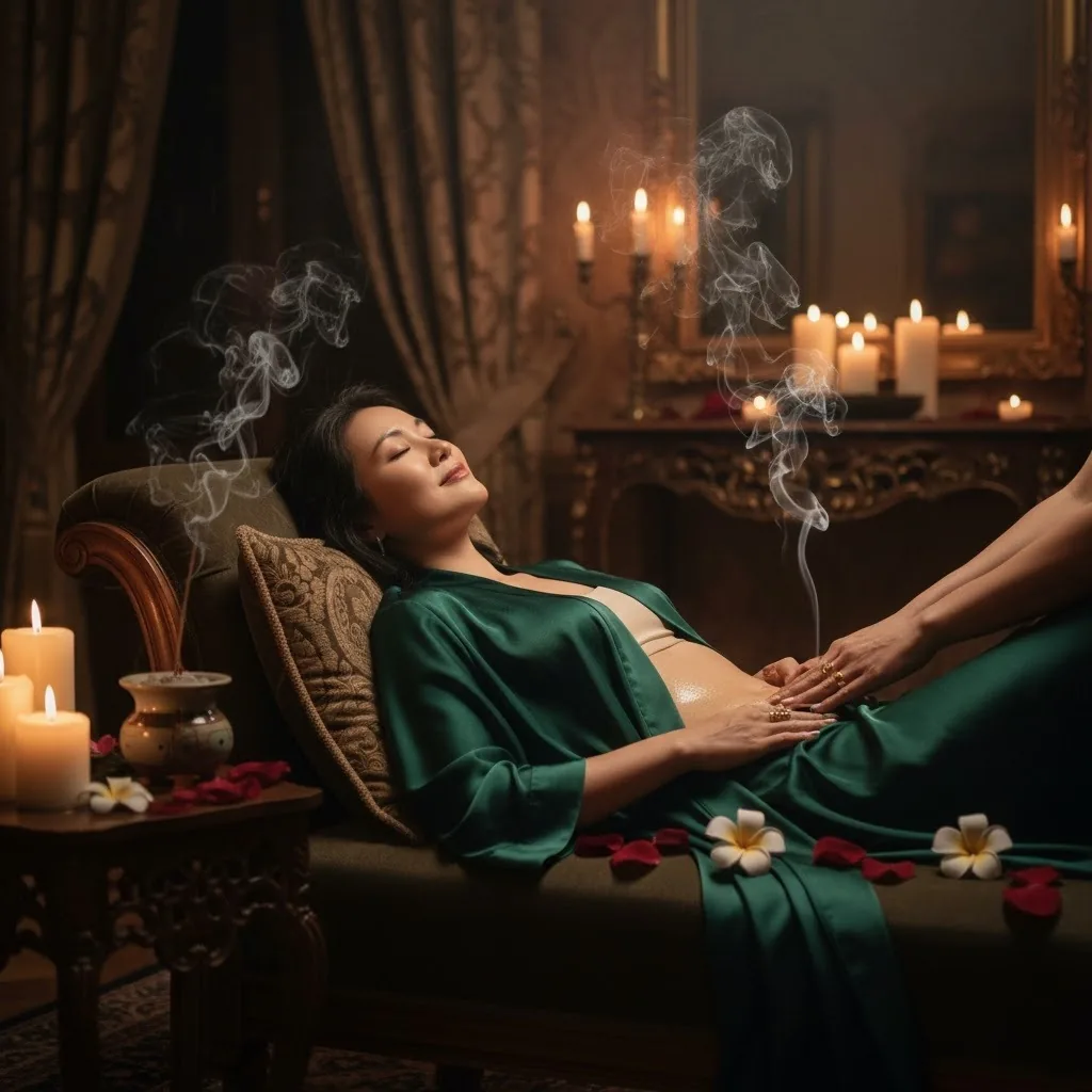 Spa Nuru nocturno para mujeres